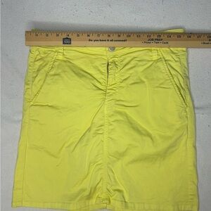 Womens Yellow Skort with liner- size medium